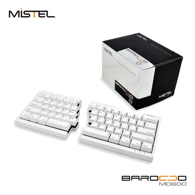 Mistel MD600 White ANSI MX Clear