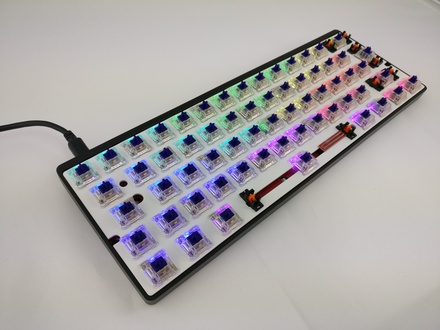 Vortex POK3R RGB ISO Zealio 67g - without keycaps