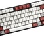 Tai-Hao ABS 104 keys Classic Mini Red