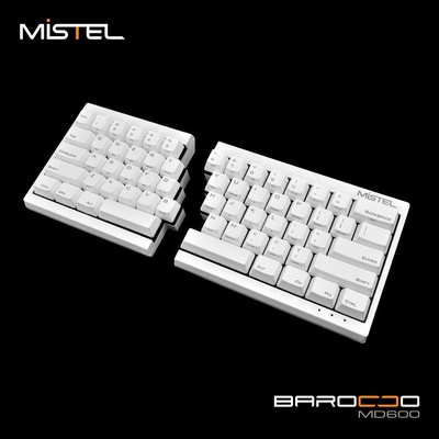 Mistel MD600 White ANSI MX Red