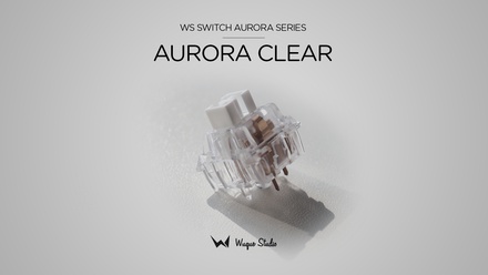 WS Switches - Aurora Clear (No Factory Lube) (10 pack)