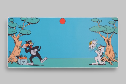 BIXBY and N.MALEE - Beaches (Blue Base) Deskmat