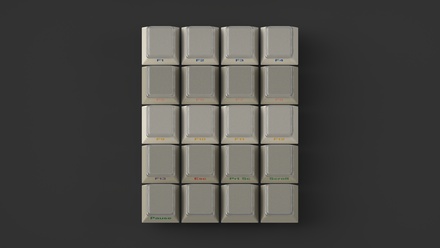 GMK Handarbeige Front Print Relegendables [Pre-order]