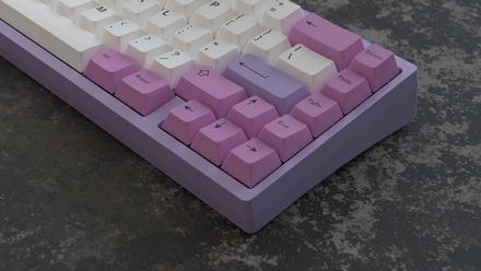 KBD67 Lite Lavender Case Only