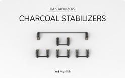 Translucent charcoal stabs 4+1(6.25)