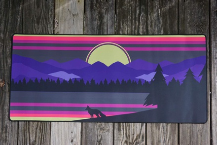 Fox Forest Deskpad Dusk