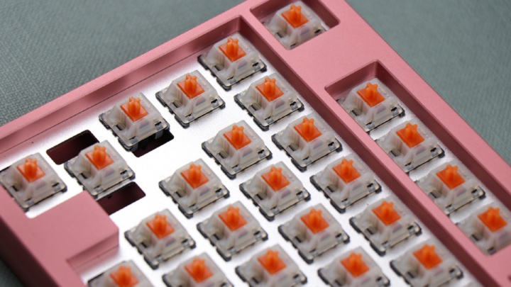 tangerine 62g keyboard