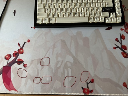 Plum (Seoraksan) Deskmat [B-stock]