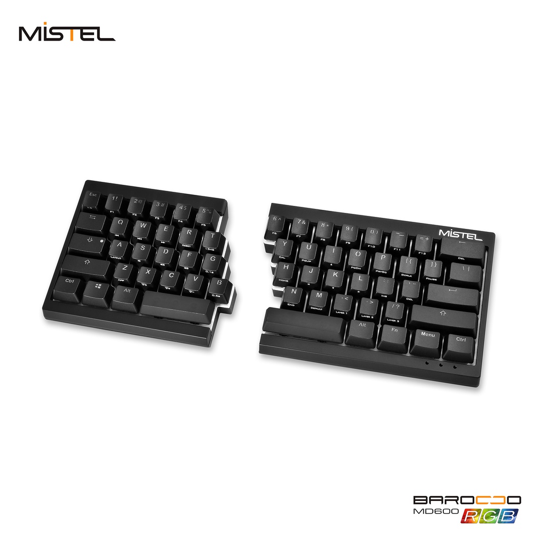 mistel barocco cherry mx silvers