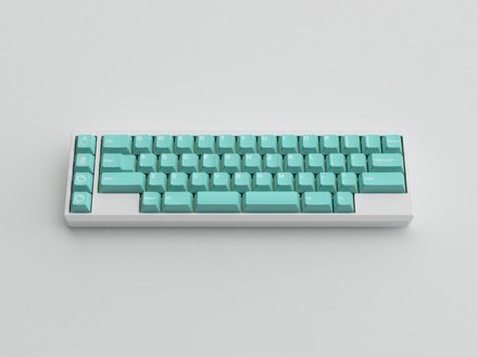 TMOv2 50% keyboard Aluminium e-white