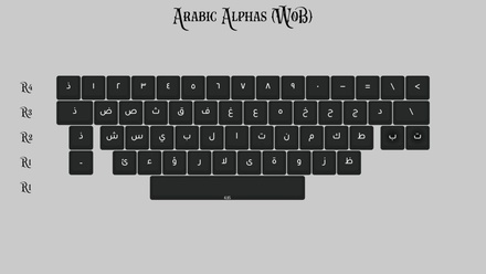 KAT Monochrome Arabic (WoB)