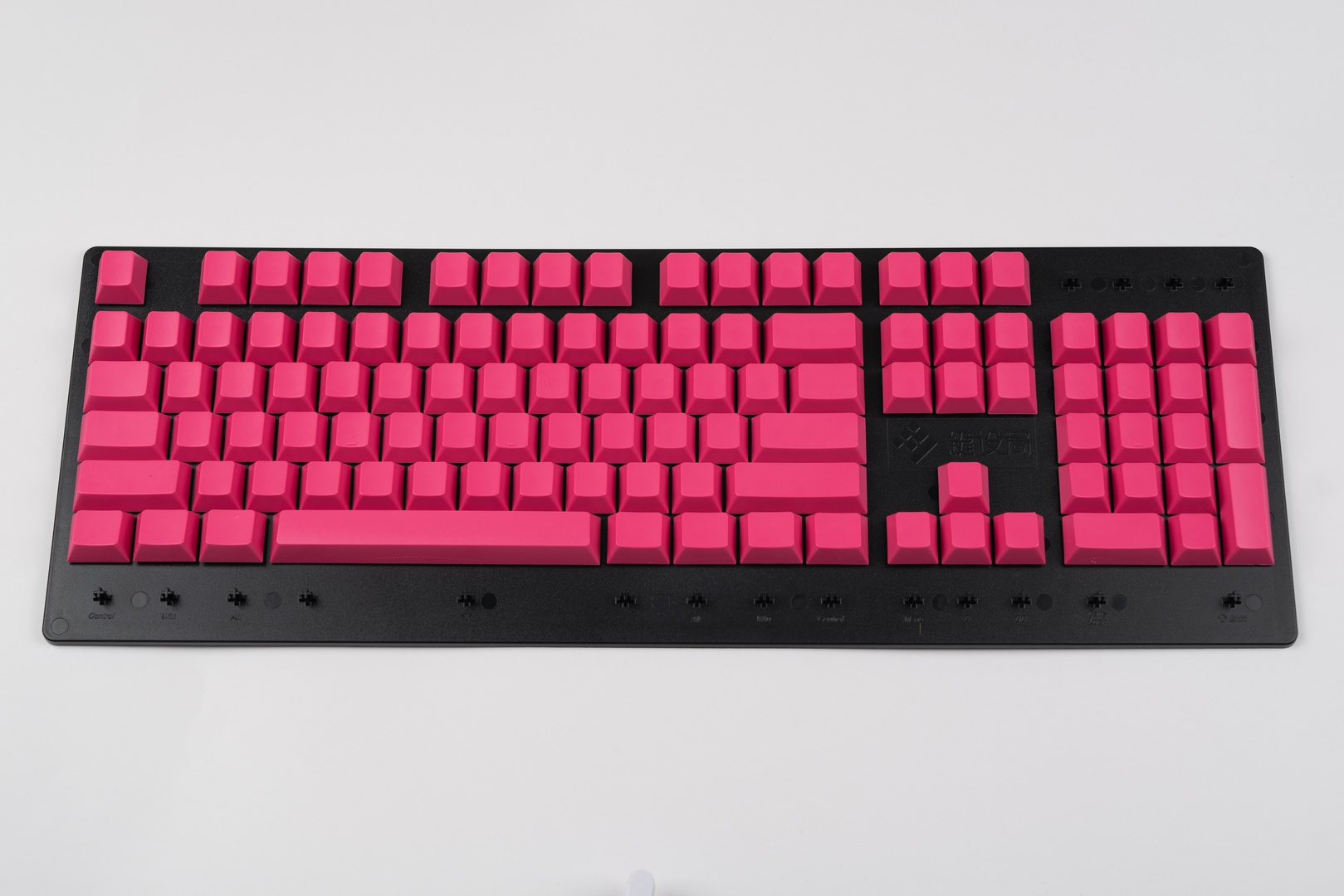 neon pink keyboard