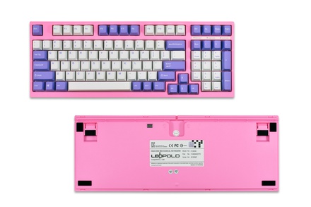 Leopold FC980M PD Pink ANSI MX Blue