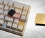 Ginkgo65 Pro - Bonus Anodized Gold blocker