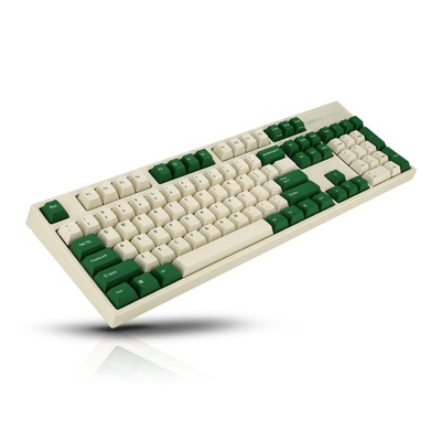 Leopold FC900R White Green PD ANSI MX Red