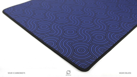 Weave Deskmat Blues