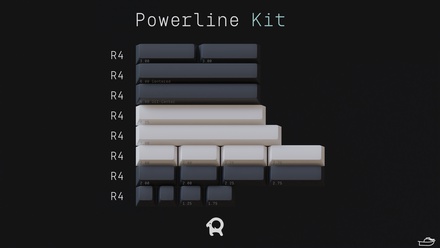 GMK Arch Powerline Kit - Spacebars