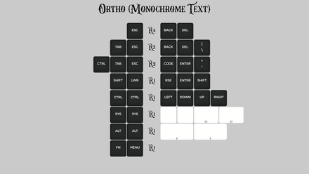 KAT Monochrome Ortho Monochrome (Text)