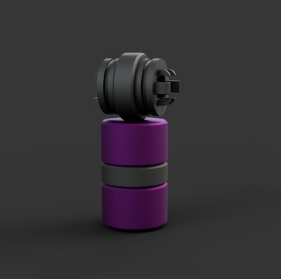 Nutcracker V2 Purple-Grey