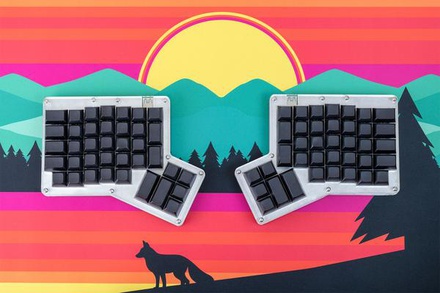 ErgoDox 76 "Hot Dox" XDA PBT Blank Black Keycaps