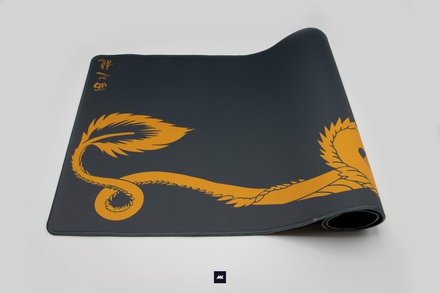 Gold Dragon Deskmat