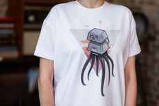 Clacktopus T-shirt White (S)