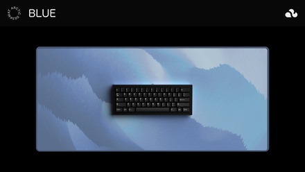 Arctic Blue Deskmat