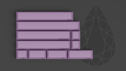 GMK Amethyst Spacebar[Extras]