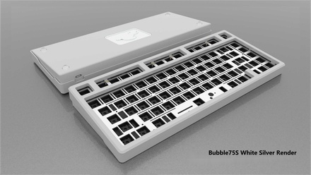 Bubble75 Keyboard Kit Standard [White Silver]