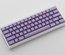 DSA White on Lilac