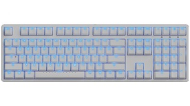 IKBC F108 RGB White ANSI MX Blue