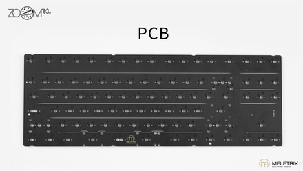 Zoom TKL EE - Bluetooth/VIA PCB with DB and JST cable [GB]