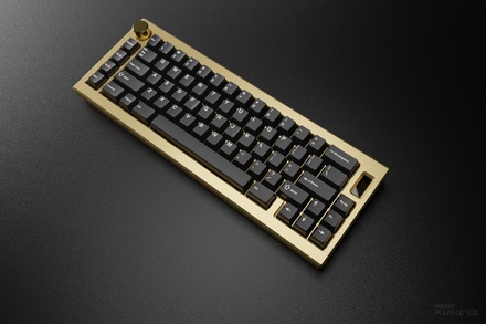 Ellora 65 Aluminum Keyboard Kit Brass Edition Hotswap