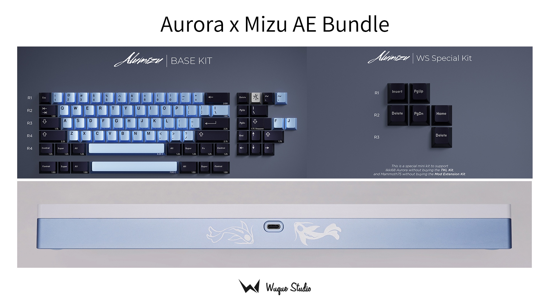 Aurora x Mizu AE Bundle [Pre-order] | mykeyboard.eu
