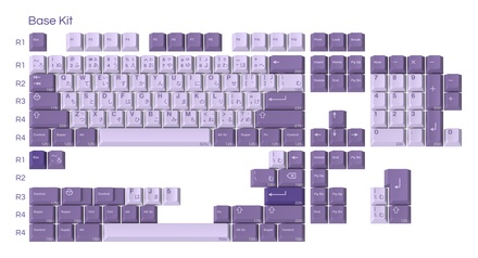 GMK Frost Witch Base kit