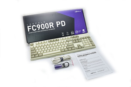 Leopold FC900R PD White ANSI MX Red