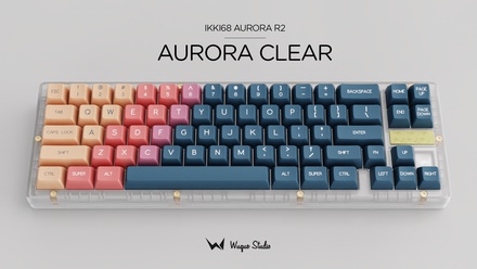 Ikki68 Aurora R2 - Aurora Clear Wired