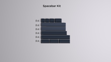 GMK Umbra Spacebar Kit