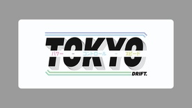 Tokyo Drift White Deskmat