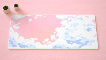 Li'l Dragon Sunset Deskmat