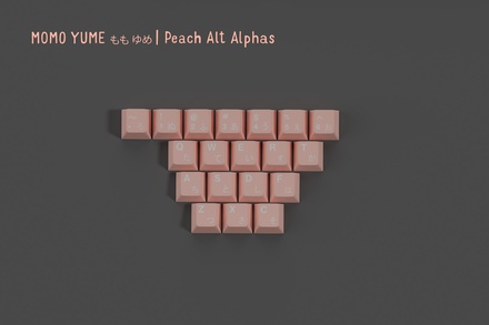 GMK Momo Yume Peach Alt Alphas [Pre-order]