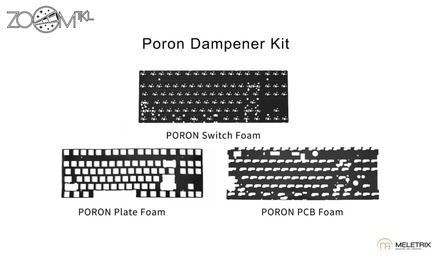 Zoom TKL EE - Poron Dampener kit [GB]