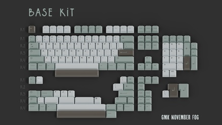 GMK November Fog Base Kit [Pre-order]