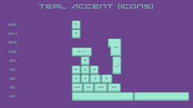 KAT Hyperfuse Teal Accent (Icons)