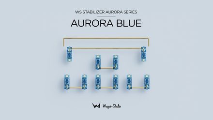 WS Stabs Aurora Series - 4x 2u+1x 6.25u+1x 7u