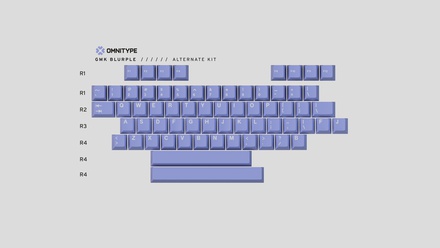 GMK Blurple Alternate Kit [Pre-order]