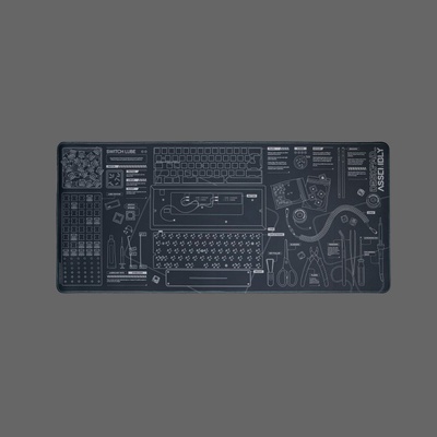 Keebstation Deskpad - Tungsten gray [Pre-order]