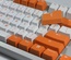 Vortex Orange - Bi-Color PBT Double Shot Keycap Set