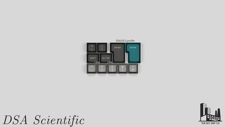 DSA Scientific Keycaps set Bundle