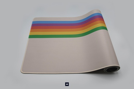 Classic Beige Rainbow Deskmat